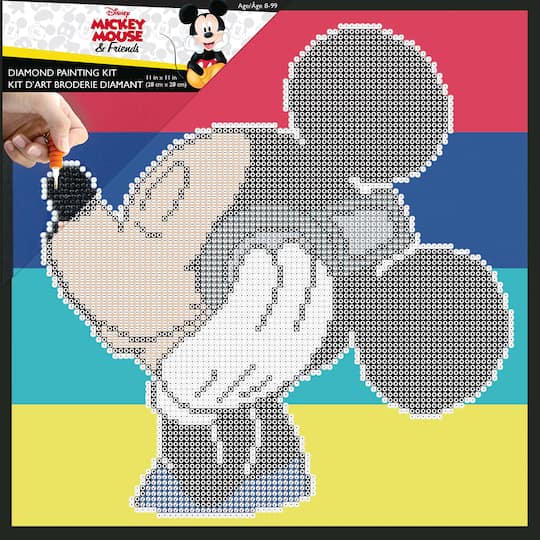Camelot® Dots Mickey Headphones Diamond Painting Kit
